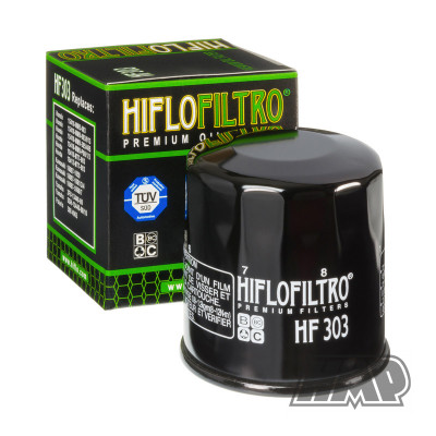 Filtro de Óleo HifloFiltro HF303 Kawasaki Side X Side KAF 450/540